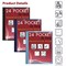 Better Office Products 24 Pocket Bound Presentation Book, Asst'd Colors, Clear View Front Cover, 48 Page Capacity, 4PK 32029 - alternate 5